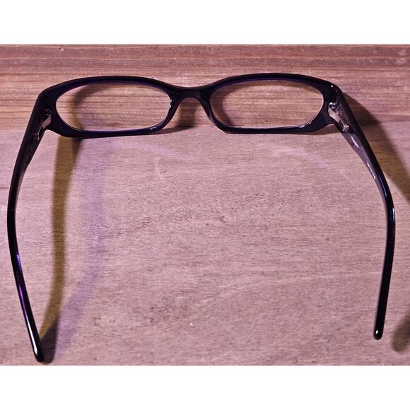 Chanel 3129-H-B Eyeglasses Frames Purple Rhinestone Logo 53-16-135 Made in Italy - Picture 3 of 11